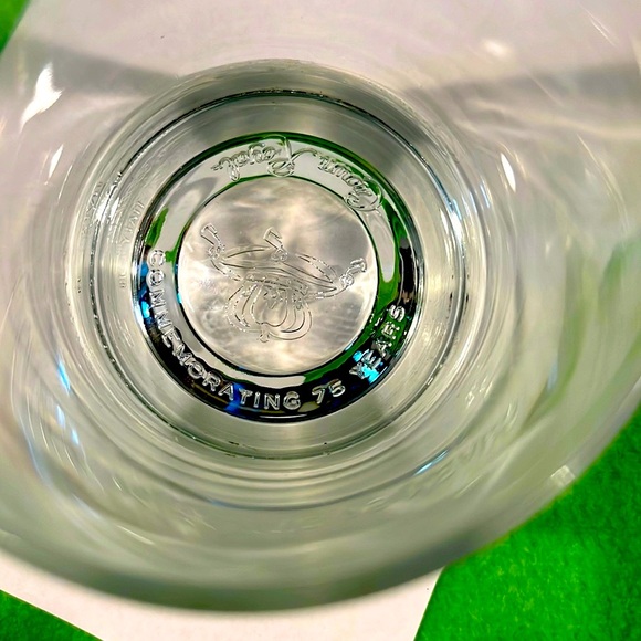 (2) Crown Royal Commemorating 75 Years Whiskey Rocks Glasses EXC - Picture 3 of 7